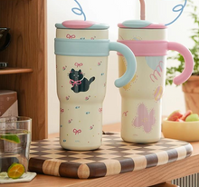 April straw insulation and cooling ice cream cup, large capacity water cup, giant cup, children's ton, kettle ton, birthday gift