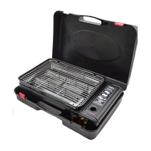 Card style gas camping barbecue grill portable outdoor gas barbecue grill liquefied card style grill smokeless barbecue grill