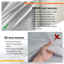 Apexzag Disposable Bedding Sheets for Travel. Universal Size 4 pcs Set