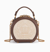 Xiao C&K Autumn Bag for Women 2024 New Light Luxury Handheld Round Cake Bag Crossbody Small Round Bag Chain Phone Small Bag