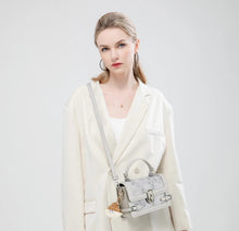 CHARLES&KNIGHT Moonlight Box Handbag for Women 2024 New Commuter Fashion Explosive Single Shoulder Small Square Bag