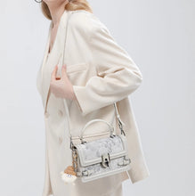 CHARLES&KNIGHT Moonlight Box Handbag for Women 2024 New Commuter Fashion Explosive Single Shoulder Small Square Bag