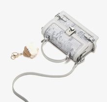 CHARLES&KNIGHT Moonlight Box Handbag for Women 2024 New Commuter Fashion Explosive Single Shoulder Small Square Bag