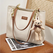 Okun Tote Bag 2024 New Work Commuter Bag Leather Large Capacity Women's Bag Women's Single Shoulder Bag Class Big Bag