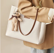 Okun Tote Bag 2024 New Work Commuter Bag Leather Large Capacity Women's Bag Women's Single Shoulder Bag Class Big Bag