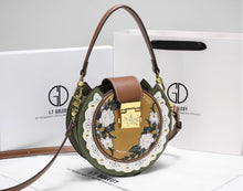 Hong Kong itgdledy leather high-end and niche design bag 2024 new autumn crossbody women's bag birthday gift