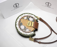 Hong Kong itgdledy leather high-end and niche design bag 2024 new autumn crossbody women's bag birthday gift