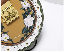 Hong Kong itgdledy leather high-end and niche design bag 2024 new autumn crossbody women's bag birthday gift