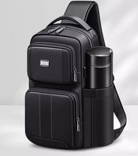 Seven Wolves Chest Bag Men's Bag Single Shoulder Crossbody Bag Men's 2024 New Fashion Portable Small Backpack Men's Bag Summer