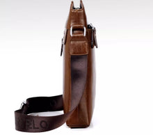 Cartier Crocodile Shoulder Bag Men's Large Capacity Vertical Backpack Casual Waterproof Business Fashion Men's Crossbody Bag Trendy