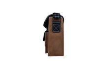 Men's crossbody bag, casual functional shoulder bag, men's trendy leather bag, side backpack, men's large capacity single shoulder mailman bag