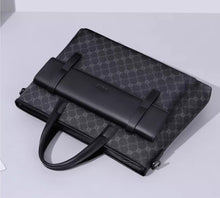 GOLF new men's briefcase business handbag, vintage fashion computer bag, large capacity lawyer's official men's bag