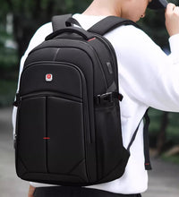 Large capacity men's backpack, leisure travel computer backpack, women's high school, junior high school, student backpack, college student