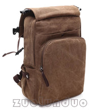 Men's fashionable outdoor leisure retro canvas men's backpack travel backpack college computer backpack business backpack