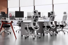 Ergonomic chair for waist protection, computer chair for comfortable sitting, home gaming chair for reclining, office chair for men