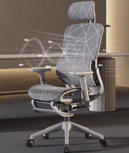 Ergonomic chair for waist protection, computer chair for comfortable sitting, home gaming chair for reclining, office chair for men