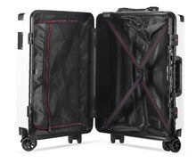 Cartier Crocodile Internet Celebrity Luggage PC High end Aluminum Frame Travel Box Universal Wheel Ultra quiet Anti fall Password Box