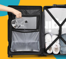 Big mouthed monkey aluminum frame suitcase, small 20 inch internet famous travel suitcase, female and male students 24 suitcases, password leather suitcase