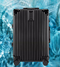 Big mouthed monkey aluminum frame suitcase, small 20 inch internet famous travel suitcase, female and male students 24 suitcases, password leather suitcase