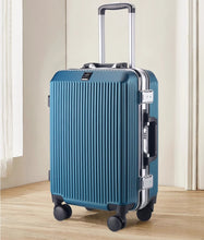 Cardile luggage, men's business security password box, 24 inch light sound universal wheel aluminum frame travel box, sturdy and durable