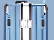 Korean version luggage, female suitcase, male student travel suitcase, universal wheel leather box, large capacity password box, aluminum frame design