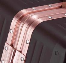 Travel suitcase, aluminum frame, 20 pull rod suitcase, universal wheels, 24 female and male students, 26 boarding leather suitcase, 29 inches durable