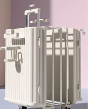 Female luggage 2024 new luggage suitcase boarding 20 inch 24 small travel password leather box silent universal wheel