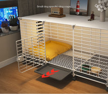 Kousi Dog Cage Small Dog with Toilet Home Indoor Teddy Bear Balcony Fence