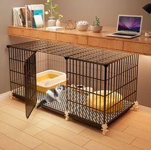 Kosi cat cage does not occupy space and saves space. It is a small indoor unit with a double layered cat house