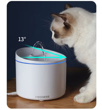 DOGNESS Pet Automatic Water Dispenser Cat and Dog Intelligent Water Dispenser Fully Automatic Circulation Flow Small 1L White D03