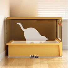 Kosi Landscape Cat litter box, extra large, fully enclosed cat toilet, large cat supplies