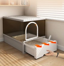 Kosi Landscape Cat litter box, extra large, fully enclosed cat toilet, large cat supplies