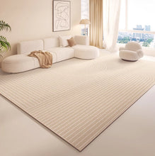 Cream style carpet, living room, light luxury, high-end feeling, 2024 new home sofa, floor mat, bedroom, waterproof, no wash, erasable