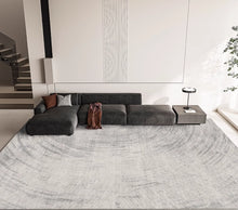 2024 New Carpet Living Room Waterproof and Anti fouling Bedroom Floor Mat Solid Color Thickened Light Luxury Premium Sofa Tea Table Mat