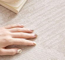 French Cream Style Carpet Living Room Light Luxury Premium 2024 New Bedroom Home Waterproof and Anti Staining Floor Mat Wabi Sabi Style