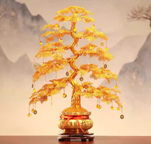 Wealth Tree: Handmade Weaving, Money Tree Crafts, Home Decoration, Moving into a New Home, Opening Gifts, Wealth Attraction Ornaments