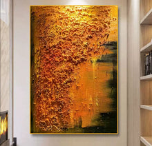 Hand drawn abstract three-dimensional oil painting, entrance entrance entrance texture hanging painting, modern minimalist living room sofa background wall decoration painting