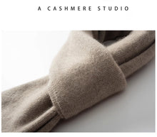 Erdos City's 100% pure cashmere scarves for men and women in autumn and winter, thick and warm, versatile for couples and families with necklaces