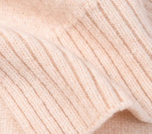 Shanghai Story 100% wool knitted cute little bear scarf 2024 new winter versatile thick scarf gift