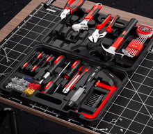 Delixi Electric Home Tool Set, Home Repair Water and Electricity Toolbox, Electrician Woodworking Combination, Complete Set of Tools