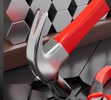 Delixi Electric Home Tool Set, Home Repair Water and Electricity Toolbox, Electrician Woodworking Combination, Complete Set of Tools