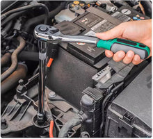 Upgraded 53 piece socket wrench, auto repair tools, repair tool set, Xiaofei Quick one set toolbox