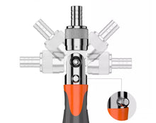 Ratchet screwdriver set, socket wrench tool, motorcycle on-board maintenance multifunctional combination toolbox package