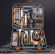 German Zipper Home Hardware Tool Set Professional Repair Woodworking Manual Tools Comprehensive Multi functional Toolbox