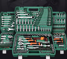 Green Forest 46 piece set, hexagonal socket tool combination, Xiaofei quick ratchet wrench set, household toolbox