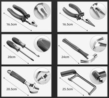 Toolbox Home Multi functional Hardware Combination Set Complete Guide for Electricians, Car Mounted Home Furnishings, Emergency Maintenance, Manual Tools