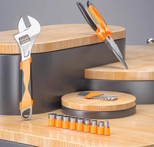 【 Oulai De 】 Home Toolbox Multi functional Daily Maintenance Set Electrical Woodworking Special Car Hardware 1322