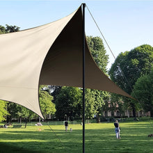 Outdoor vinyl canopy tent camping sunshade camping large picnic sun protection butterfly shaped portable simple hexagonal