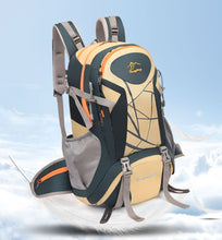 Strong load-bearing outdoor large capacity hiking backpack, waterproof sports backpack, camping and hiking durable backpack