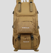 New Large Capacity Outdoor Mountaineering Bag 50L Hiking Camping Travel Backpack Anti Splashing Water for Men and Women Leisure